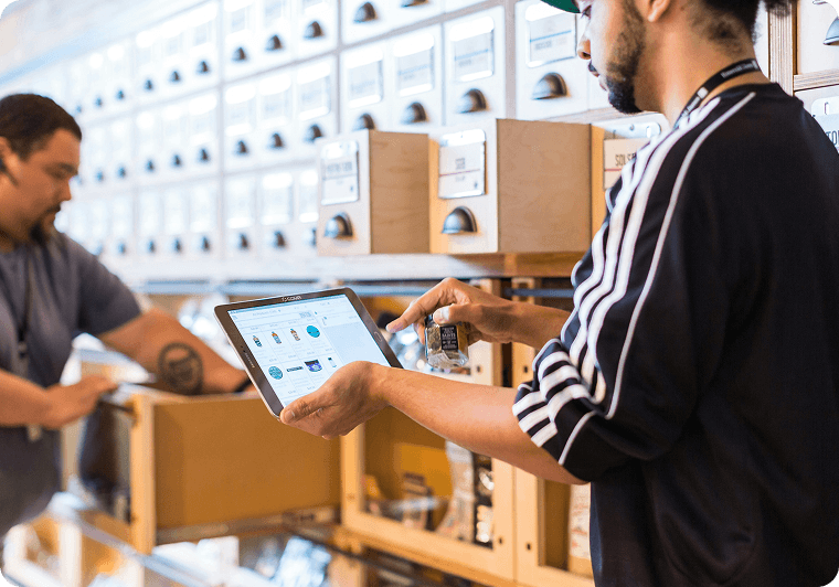 Digital product ordering through the Win MATA partner app